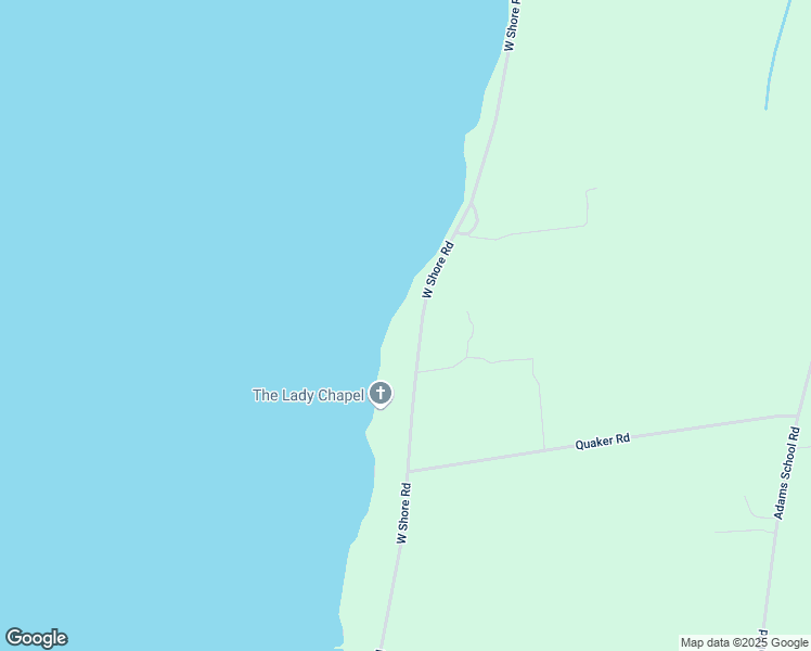 map of restaurants, bars, coffee shops, grocery stores, and more near 199 West Shore Road in Grand Isle