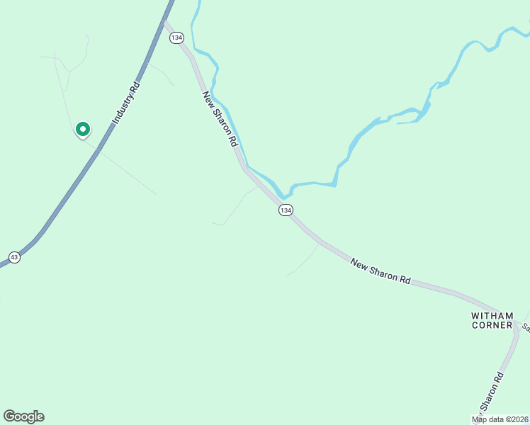 map of restaurants, bars, coffee shops, grocery stores, and more near 1636 Maine 134 in Starks