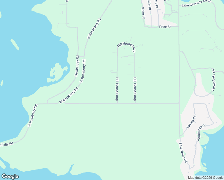map of restaurants, bars, coffee shops, grocery stores, and more near 13148 Hill House Loop in Donnelly