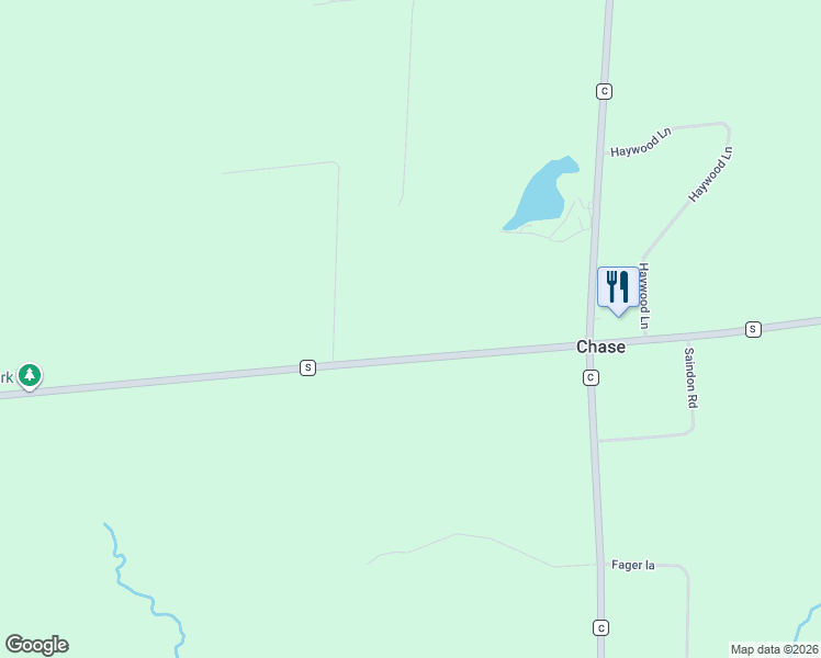 map of restaurants, bars, coffee shops, grocery stores, and more near 7929 County Road S in Pulaski