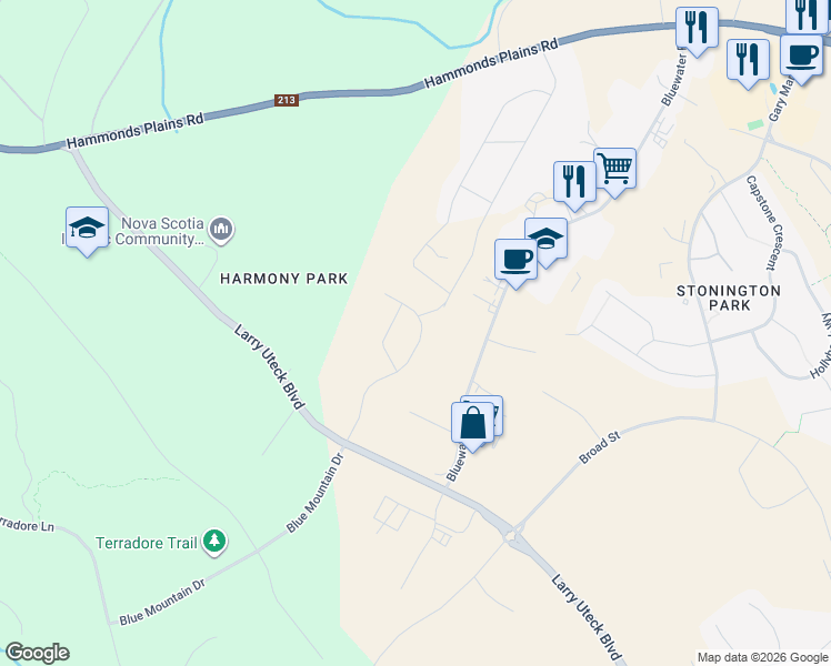 map of restaurants, bars, coffee shops, grocery stores, and more near in Bedford