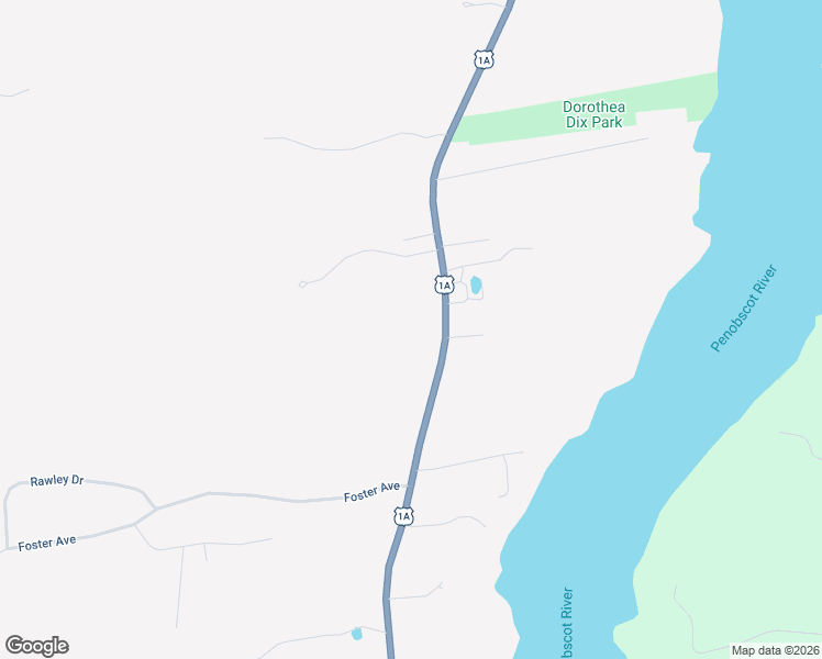 map of restaurants, bars, coffee shops, grocery stores, and more near 330 Main Road South in Hampden