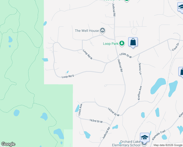map of restaurants, bars, coffee shops, grocery stores, and more near 2801 Loop Road South in Burnsville