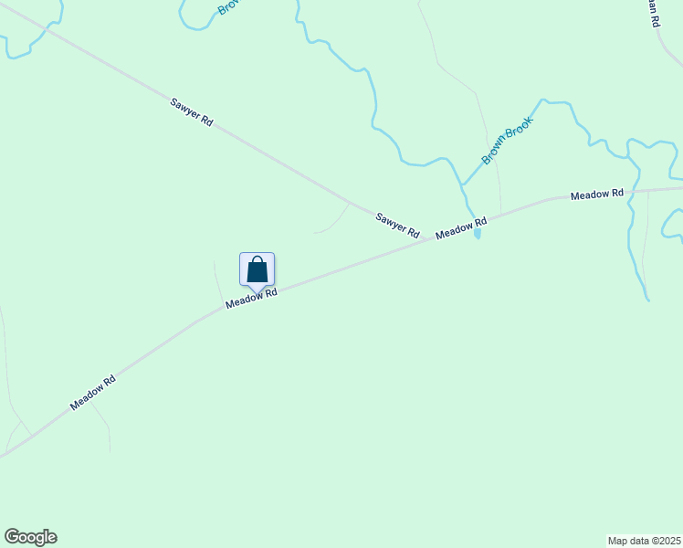 map of restaurants, bars, coffee shops, grocery stores, and more near 353 Meadow Road in Hampden