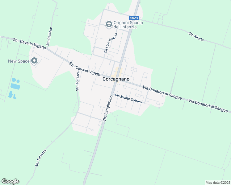 map of restaurants, bars, coffee shops, grocery stores, and more near 5-1 Piazzale del Municipio in Corcagnano