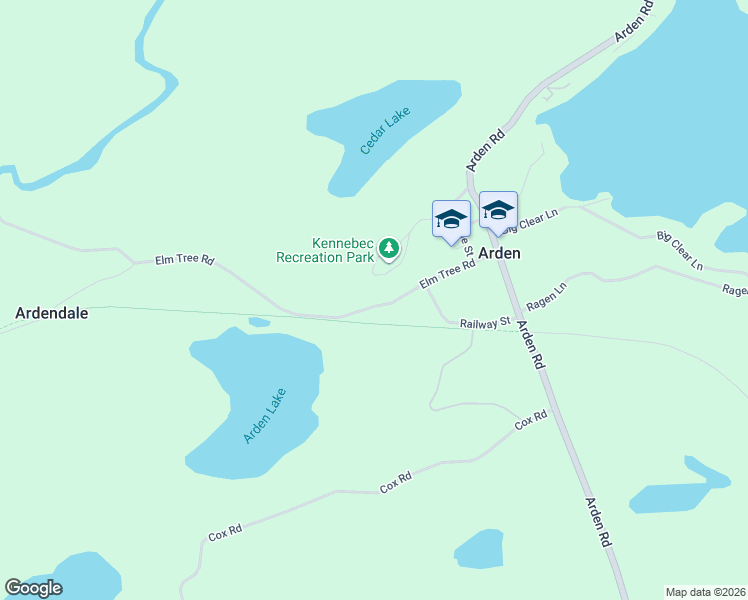 map of restaurants, bars, coffee shops, grocery stores, and more near 1092 Elm Tree Road in Arden