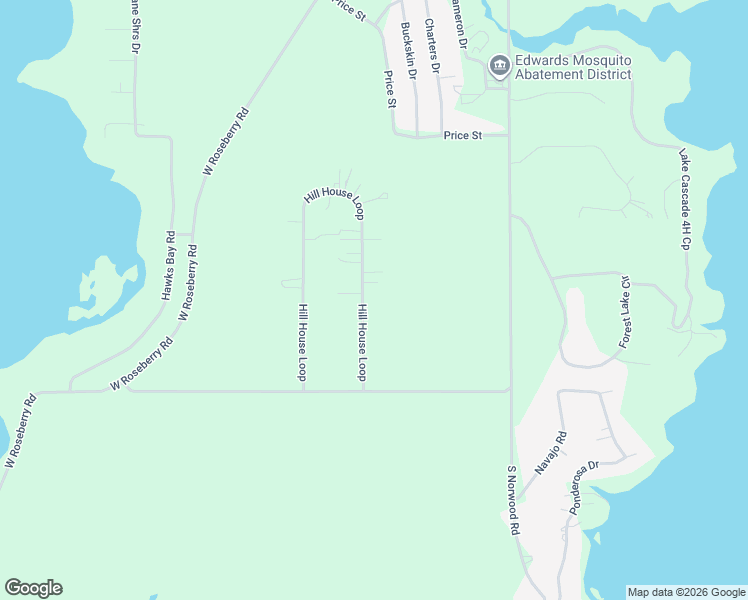map of restaurants, bars, coffee shops, grocery stores, and more near 13054 Hill House Loop in Donnelly