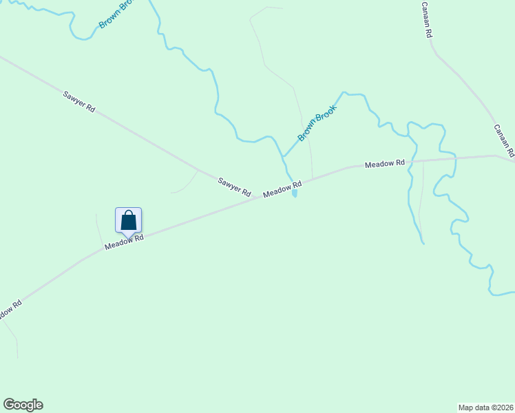 map of restaurants, bars, coffee shops, grocery stores, and more near 341 Meadow Road in Hampden