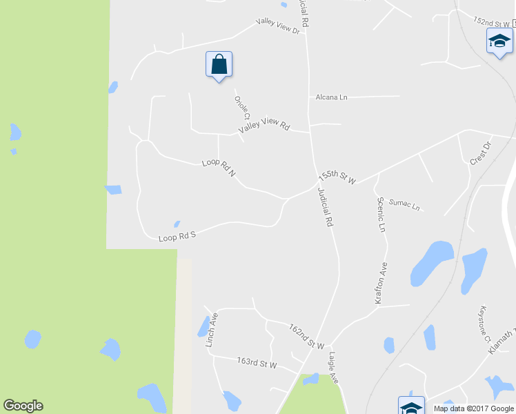 map of restaurants, bars, coffee shops, grocery stores, and more near 2801 Loop Road South in Burnsville