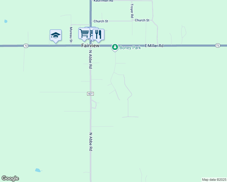 map of restaurants, bars, coffee shops, grocery stores, and more near 2 Aspen Circle in Fairview