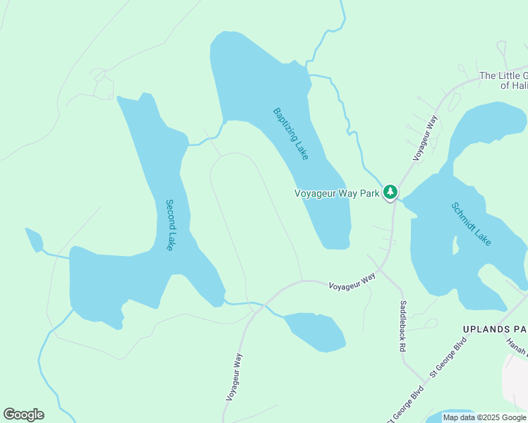 map of restaurants, bars, coffee shops, grocery stores, and more near 120 Canoe Crescent in Hammonds Plains