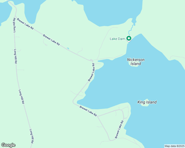 map of restaurants, bars, coffee shops, grocery stores, and more near 870 Brewer Lake Road in Orrington