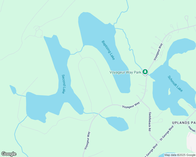 map of restaurants, bars, coffee shops, grocery stores, and more near 122 Canoe Crescent in Hammonds Plains