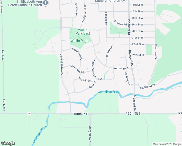 map of restaurants, bars, coffee shops, grocery stores, and more near 1628 Greystone Road in Hastings