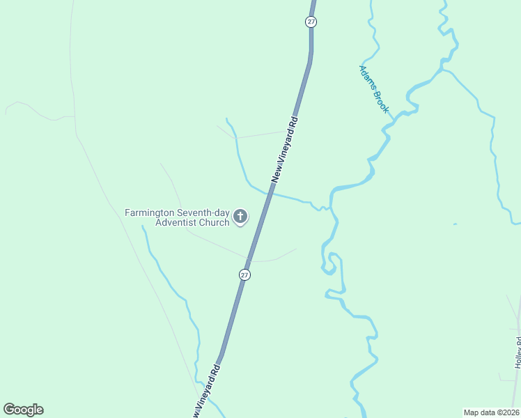 map of restaurants, bars, coffee shops, grocery stores, and more near 410 New Vineyard Road in Farmington