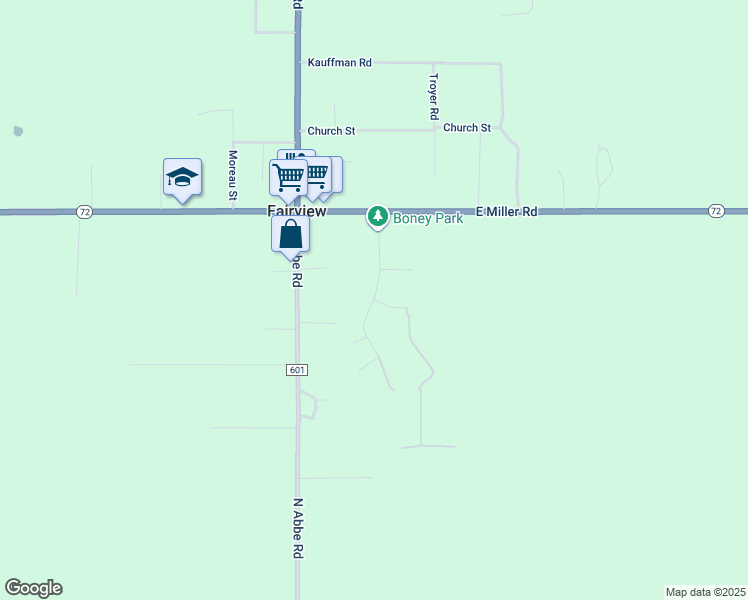 map of restaurants, bars, coffee shops, grocery stores, and more near 2 Aspen Circle in Fairview