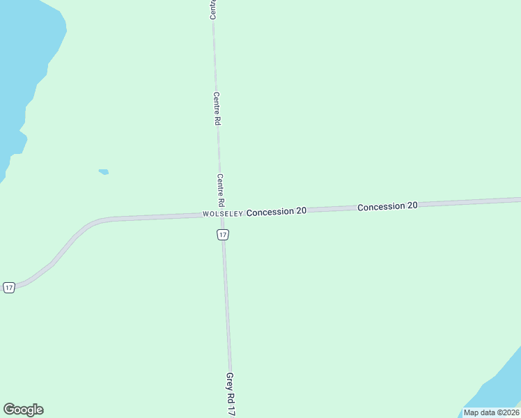 map of restaurants, bars, coffee shops, grocery stores, and more near 4030 Concession Road 20 in Georgian Bluffs