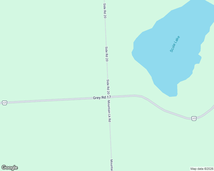 map of restaurants, bars, coffee shops, grocery stores, and more near 130006 Gleason Lake Road in Wiarton