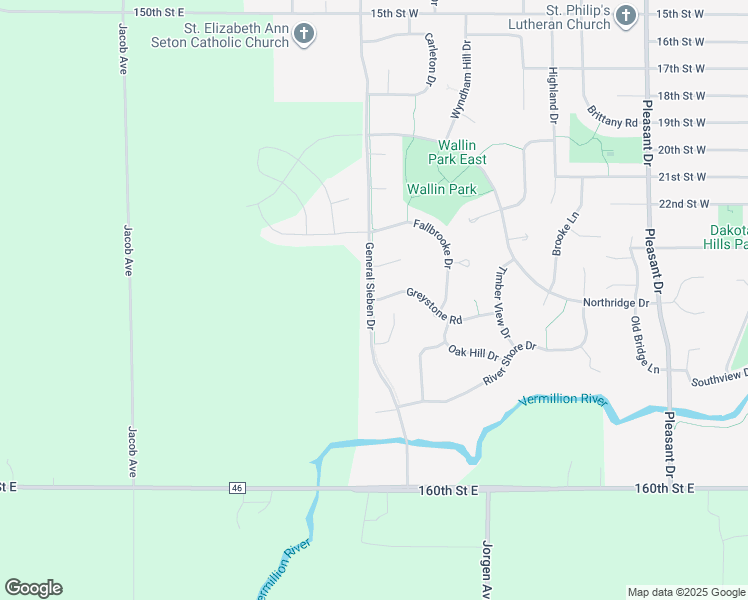 map of restaurants, bars, coffee shops, grocery stores, and more near 1796 Greystone Road in Hastings