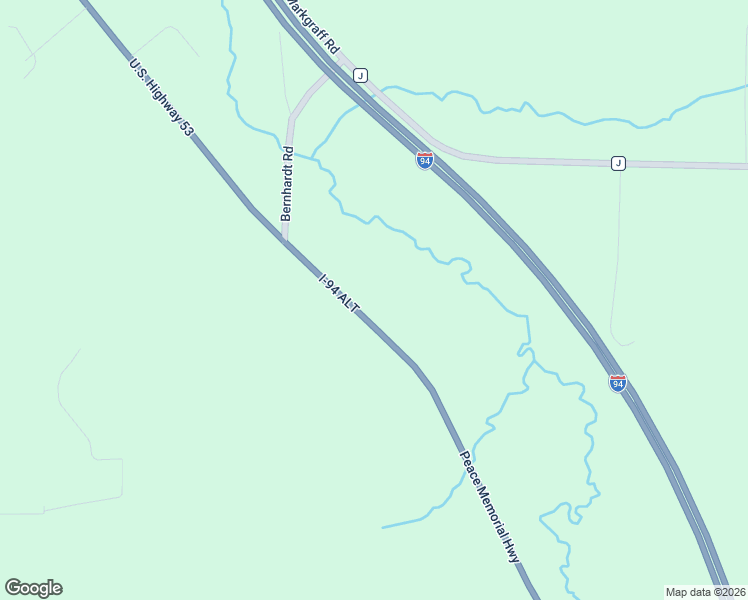 map of restaurants, bars, coffee shops, grocery stores, and more near 7435-7599 U.S. Route 53 in Eau Claire
