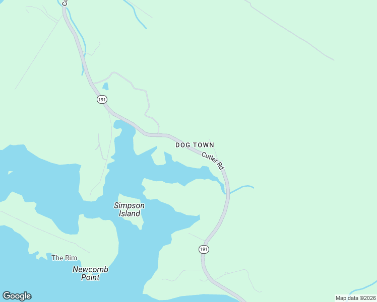 map of restaurants, bars, coffee shops, grocery stores, and more near 285 Cutler Road in East Machias