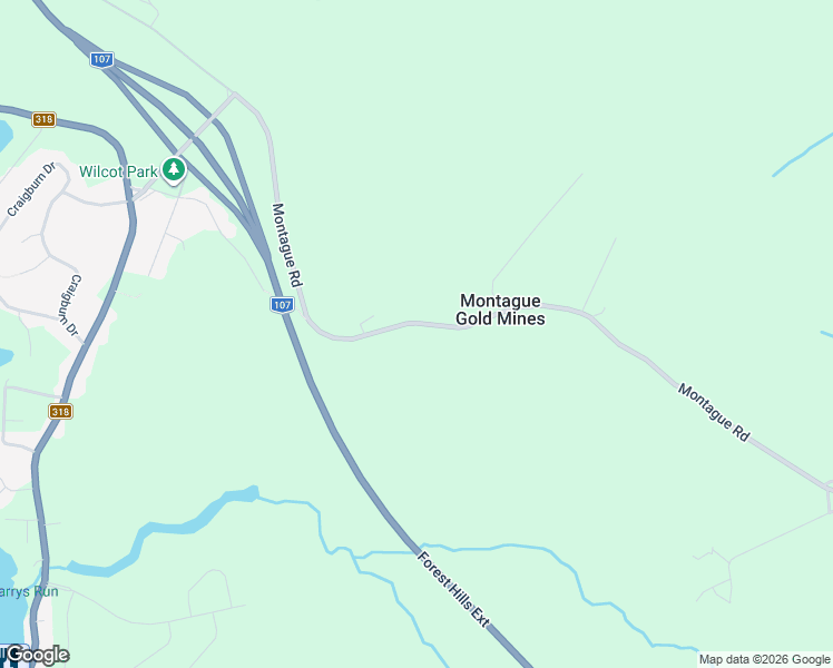 map of restaurants, bars, coffee shops, grocery stores, and more near 1054 Montague Road in Montague Gold Mines
