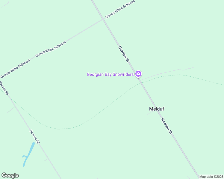 map of restaurants, bars, coffee shops, grocery stores, and more near 2104 Newton Street in Simcoe County