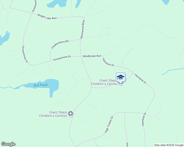 map of restaurants, bars, coffee shops, grocery stores, and more near 626 Westwood Boulevard in Upper Tantallon