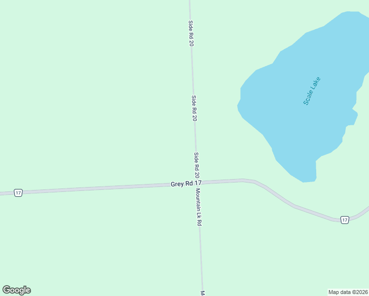 map of restaurants, bars, coffee shops, grocery stores, and more near 130044 Side Road 20 in Georgian Bluffs