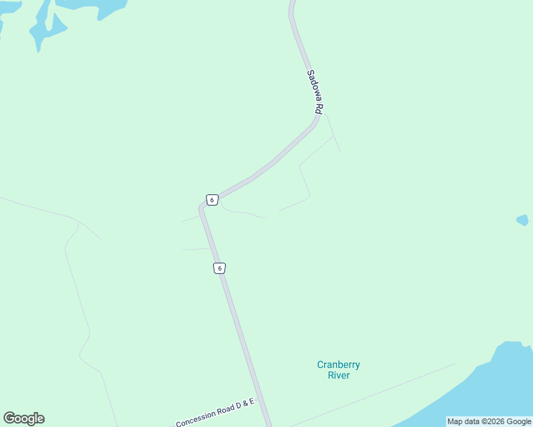 map of restaurants, bars, coffee shops, grocery stores, and more near Head River Lane in Sebright