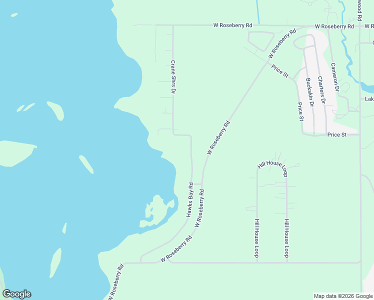 map of restaurants, bars, coffee shops, grocery stores, and more near 13165 Hawks Bay Road in McCall