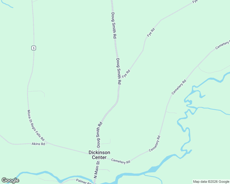 map of restaurants, bars, coffee shops, grocery stores, and more near 103 Doug Smith Road in Dickinson Center