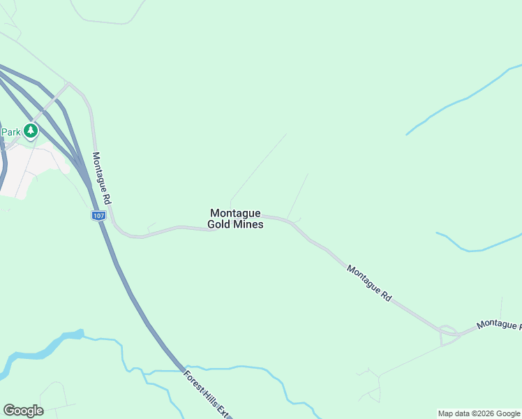 map of restaurants, bars, coffee shops, grocery stores, and more near 971 Montague Road in Montague Gold Mines