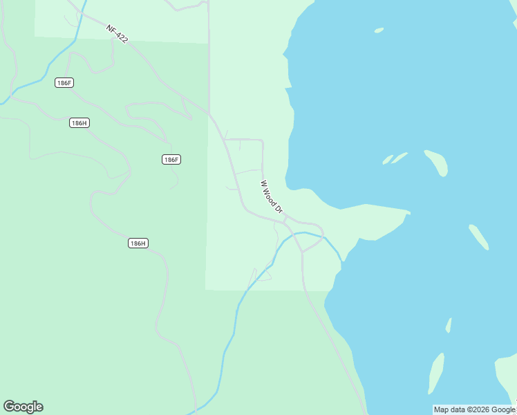 map of restaurants, bars, coffee shops, grocery stores, and more near 2520 West Mountain Road in Donnelly