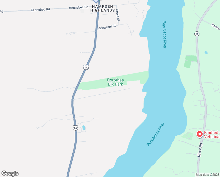 map of restaurants, bars, coffee shops, grocery stores, and more near 64 Hopkins Road in Hampden
