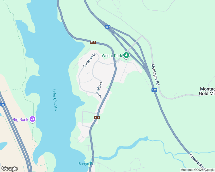 map of restaurants, bars, coffee shops, grocery stores, and more near 733 Waverley Road in Dartmouth