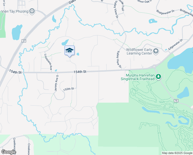 map of restaurants, bars, coffee shops, grocery stores, and more near 15434 Dakota Avenue in Prior Lake