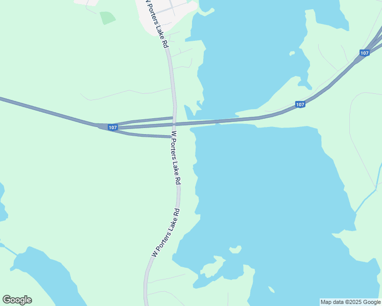 map of restaurants, bars, coffee shops, grocery stores, and more near 340 West Porters Lake Road in Porters Lake