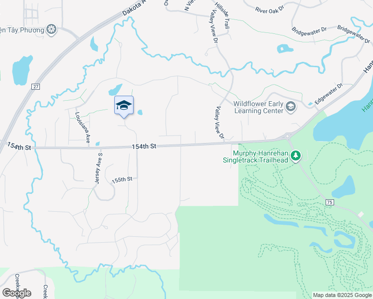 map of restaurants, bars, coffee shops, grocery stores, and more near 15434 Dakota Avenue in Prior Lake