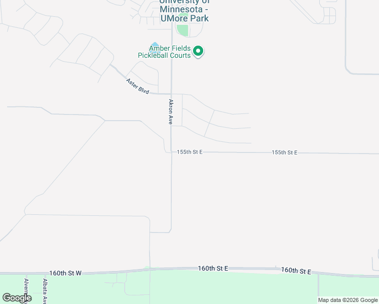 map of restaurants, bars, coffee shops, grocery stores, and more near 1079 155th Street East in Rosemount