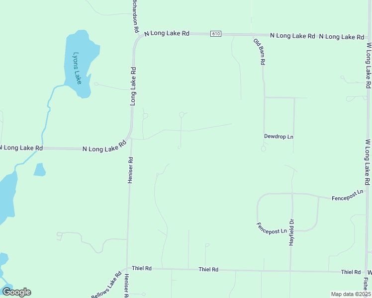 map of restaurants, bars, coffee shops, grocery stores, and more near 2400-2598 Virginia Avenue in Traverse City