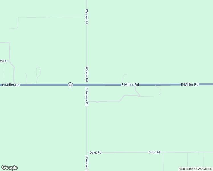 map of restaurants, bars, coffee shops, grocery stores, and more near 2657 East Miller Road in Fairview
