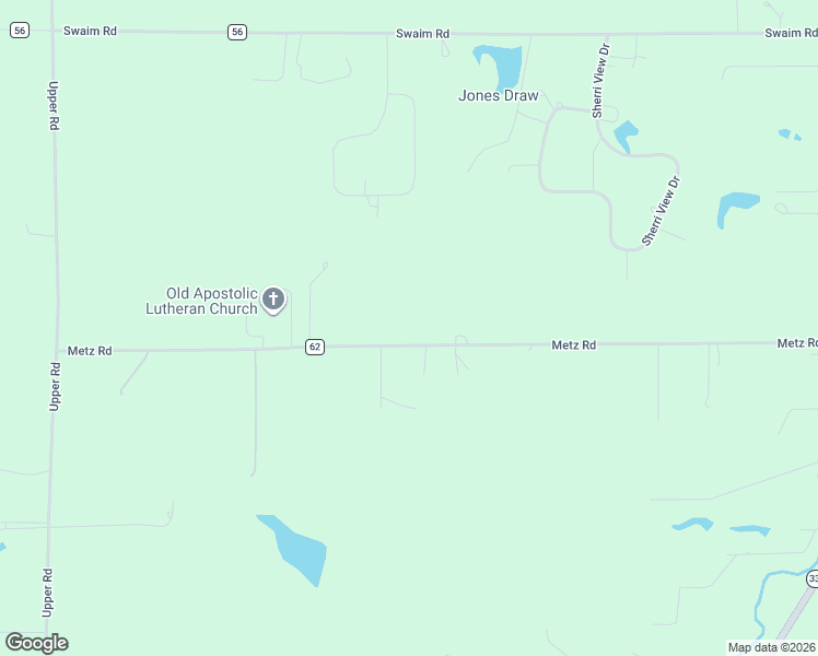 map of restaurants, bars, coffee shops, grocery stores, and more near 79 Metz Road in Sheridan
