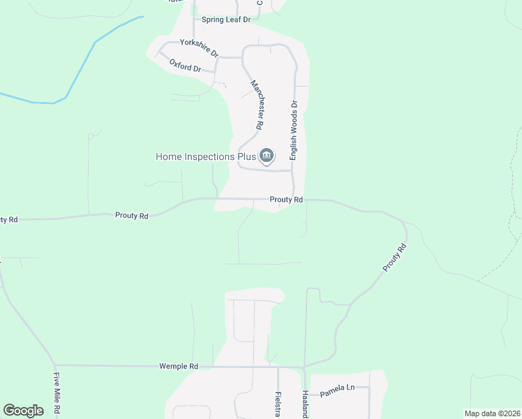 map of restaurants, bars, coffee shops, grocery stores, and more near 3800-3980 Prouty Road in Traverse City
