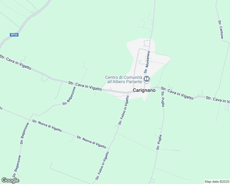 map of restaurants, bars, coffee shops, grocery stores, and more near 2 Strada Bigattiera in Provincia di Parma