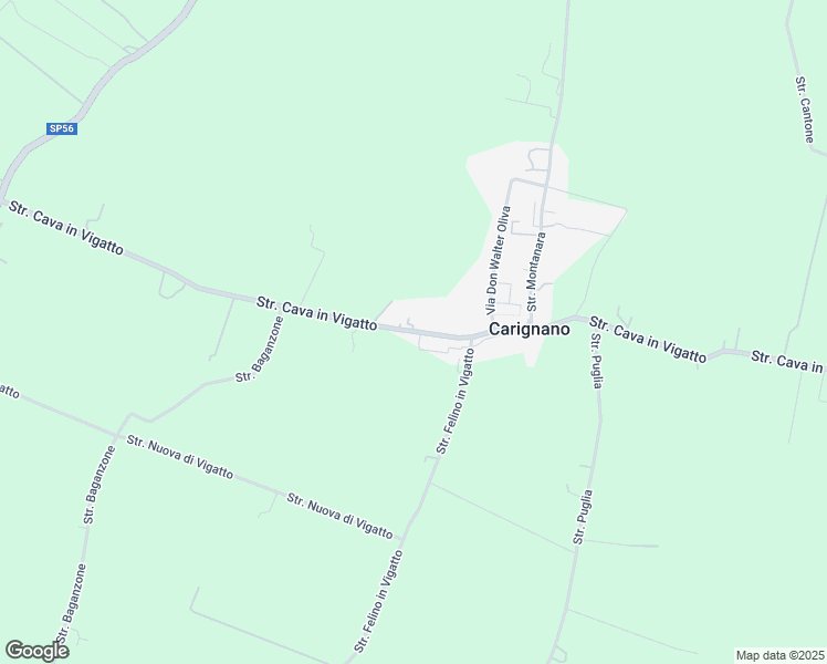 map of restaurants, bars, coffee shops, grocery stores, and more near 2 Strada Bigattiera in Provincia di Parma