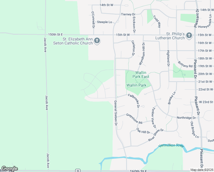 map of restaurants, bars, coffee shops, grocery stores, and more near 1797 Dellridge Court in Hastings