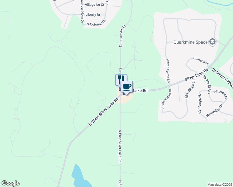 map of restaurants, bars, coffee shops, grocery stores, and more near 2701 Zimmerman Road in Traverse City