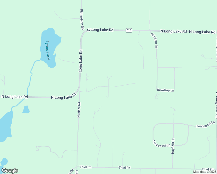 map of restaurants, bars, coffee shops, grocery stores, and more near Heather Ridge Road in Traverse City