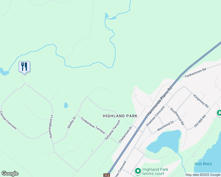 map of restaurants, bars, coffee shops, grocery stores, and more near 78 Shelby Drive in Hammonds Plains